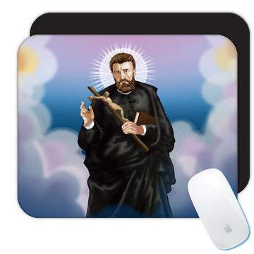 Saint Francis Borgia : Gift Mousepad Spanish Catholic Church Religious Christian Faith Jesuit