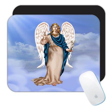 Archangel Raguel : Gift Mousepad Justice Harmony Angel Catholic Church Christian God