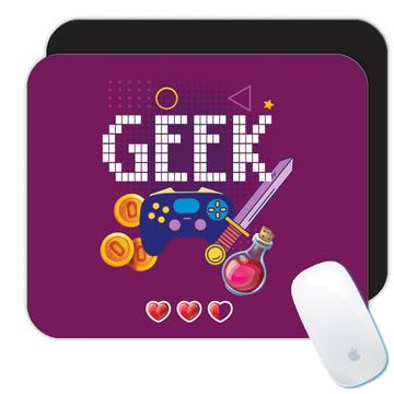 Controller Game Life : Gift Mousepad Geek