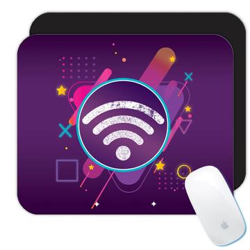 Wifi Signal : Gift Mousepad Nerd Geek Computer Lover
