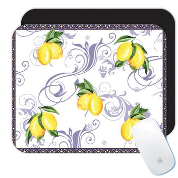 Sicilian Lemons Classic  : Gift Mousepad