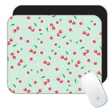 Cherry Pattern  : Gift Mousepad