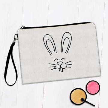 Cute Bunny : Gift Makeup Bag Funny Rabbit Cute Easter Easter Cartoon