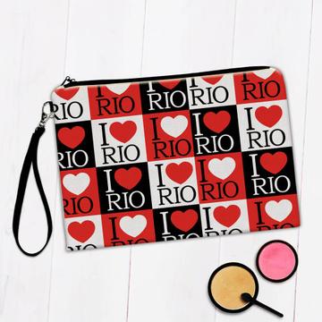 I Love Rio : Gift Makeup Bag de Janeiro Brazil Brasil Tourism Country Cup