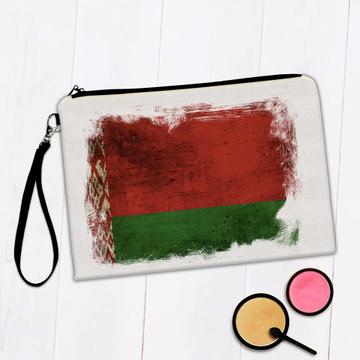 Belarus Belarusian Flag : Gift Makeup Bag Europe European Country Souvenir Lukashenko Vintage