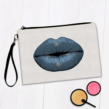 Lips Micronesia Flag : Gift Makeup Bag Federated States Expat Country For Her Women Feminine Souvenir
