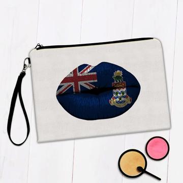 Lips Cayman Islands Flag : Gift Makeup Bag Islander Expat Country For Her Women Feminine Sexy