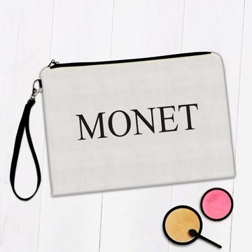 Monet Art Painter : Gift Makeup Bag Artist Famous Painting Celebrity