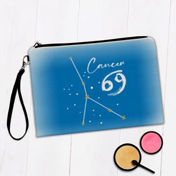 Cancer Constellation : Gift Makeup Bag Zodiac Sign Astrology Horoscope Happy Birthday