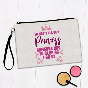 Fo Princess Birthday : Gift Makeup Bag Cute Funny Quote Art Print Daughter Mother Crown Sister