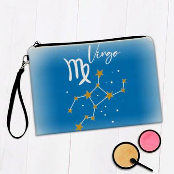 Virgo Constellation : Gift Makeup Bag Zodiac Sign Horoscope Astrology Happy Birthday Stars
