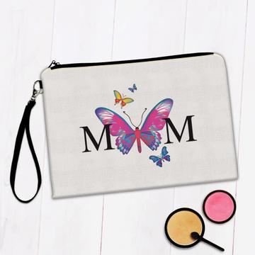 Butterflies For Mom : Gift Makeup Bag Butterfly Feminine Mother Best Friend Woman Art Print