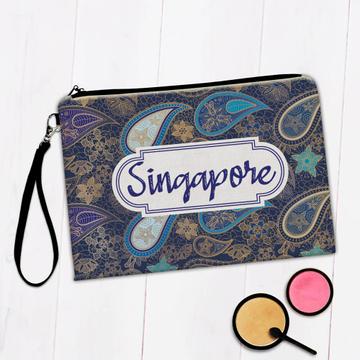 Singapore Paisley : Gift Makeup Bag