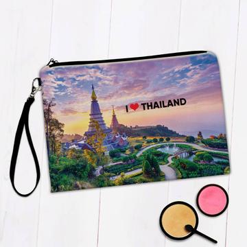 Thailand Temple : Gift Makeup Bag Thai Wat