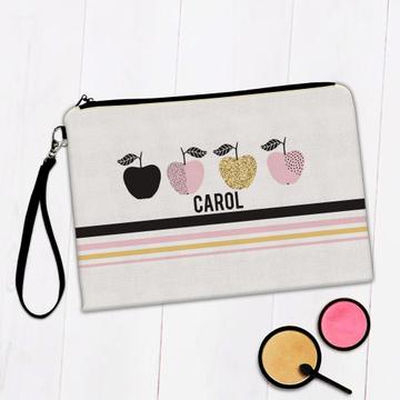 Customizable Apple  : Gift Makeup Bag Kitchen Personalized