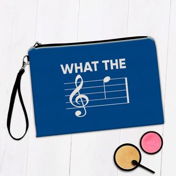 Music Notes : Gift Makeup Bag