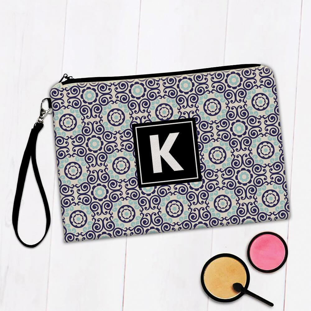 Arabesque Moroccan : Gift Makeup Bag For Tile Graphic Daisy Ornament Classic Wall Decor