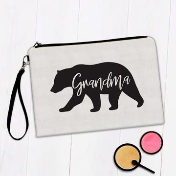 Grandma Bear : Gift Makeup Bag Mothers Day Christmas Birthday Grandmother