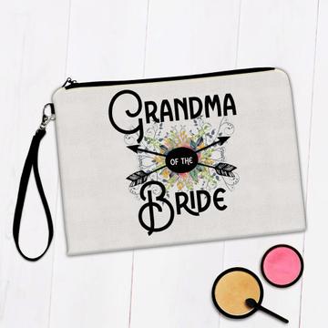 Grandma Of the Bride : Gift Makeup Bag Wedding Favors Bachelorette Bridal Party Engagement