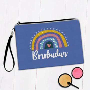 Borobudur Indonesia : Gift Makeup Bag Rainbow