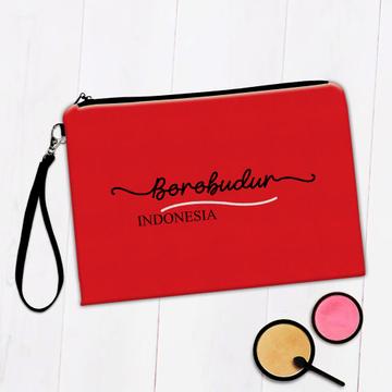 Borobudur Indonesia : Gift Makeup Bag Minimalist