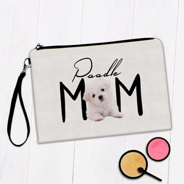 Poodle Mom : Gift Makeup Bag Mothers Day Dog Animal Pet Puppy