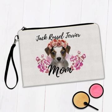 Jack Russell Terrier Mom : Gift Makeup Bag Dog Mother Mama Pet