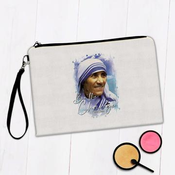 Mother Teresa : Gift Makeup Bag Catholic Religious Madre De Calcuta Saint Christian