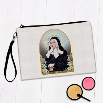 Saint Bernadette Soubirous : Gift Makeup Bag Of Lourdes Catholic Church Nun Religion Faith