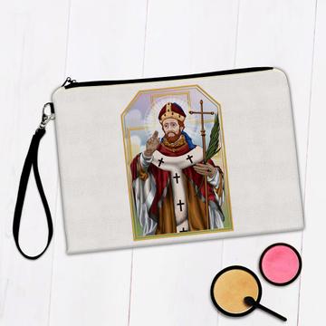 Saint Adalbert : Gift Makeup Bag Of Prague Vojtech Christian Catholic Church Religious Art