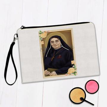 Saint Maria Guadalupe Garcia Zavala : Gift Makeup Bag Mexican Roman Catholic Religious Sister