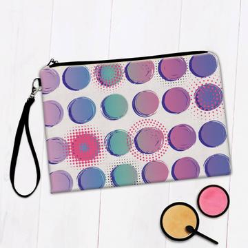 Fun Art Polka Dots Print : Gift Makeup Bag Abstract For Her Woman Kitchen Decor Birthday Favor