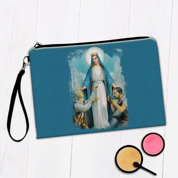 Our Lady : Gift Makeup Bag Mary Virgin Catholic
