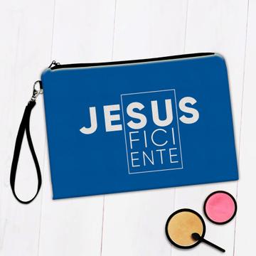 Jesus Suficiente Portuguese Christian  : Gift Makeup Bag