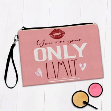 Lips You are your Only Limit : Gift Makeup Bag Female Power Feminine