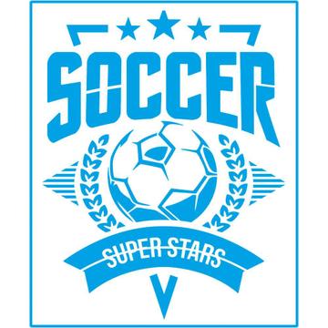 Soccer 6 3/4 x 8 1/4 in : Laser Cut Stencil Diy Reusable 17x21cm Football Sport