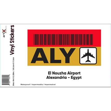 Egypt El Nouzha Airport Alexandria ALY : Gift Sticker Travel Airline Pilot AIRPORT