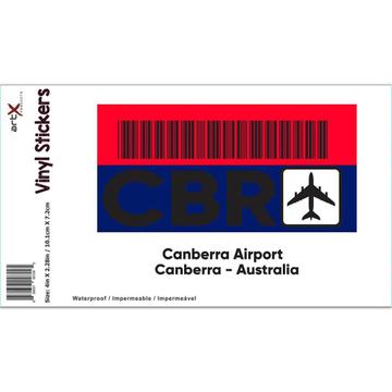 Australia Canberra Airport Canberra CBR : Gift Sticker Travel Airline Pilot AIRPORT