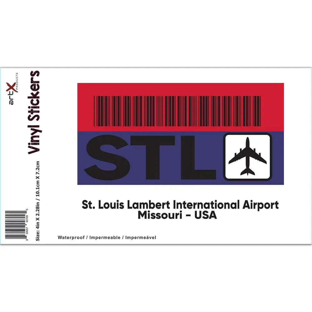 Gift Keychain: USA St. Louis Lambert Airport Missouri STL Airline