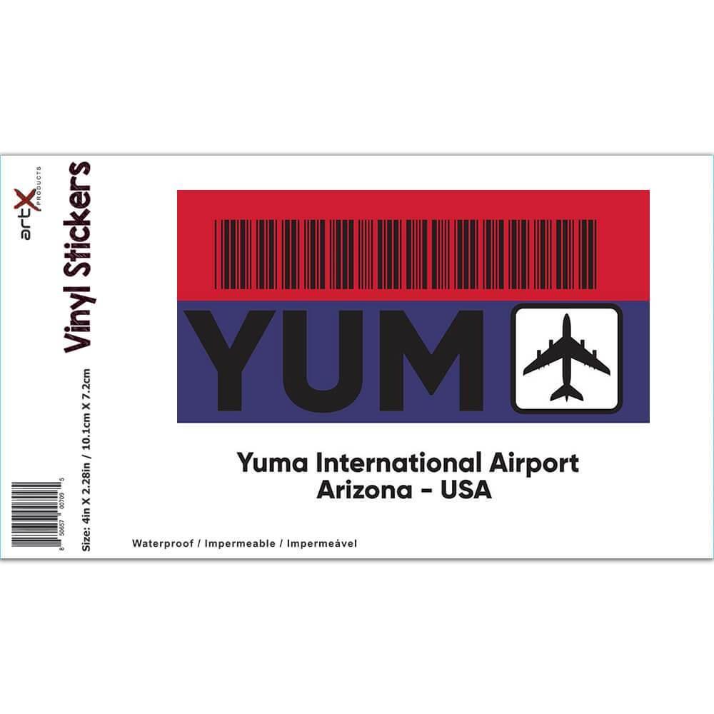 Keychain Airline Travel Crew Code Pilot Airport USA Yuma Airport Arizona YUM 
