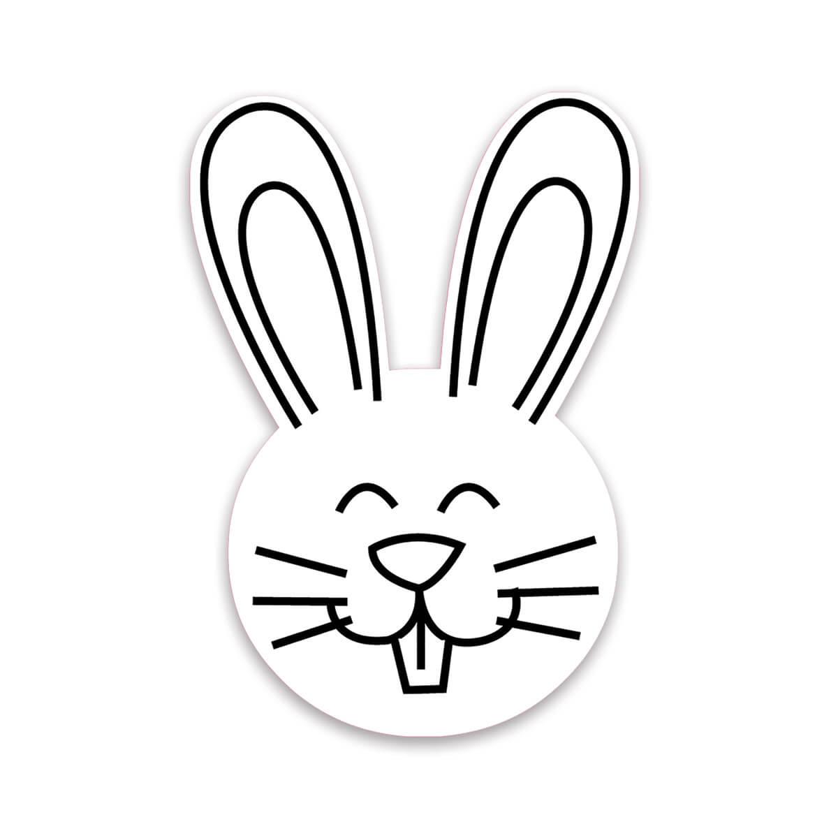 Gift Sticker : Cute Bunny Funny Rabbit Easter Cartoon | eBay