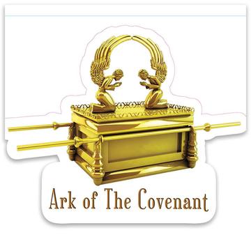 Ark of The Covenant : Gift Sticker Christian Religious God Faith