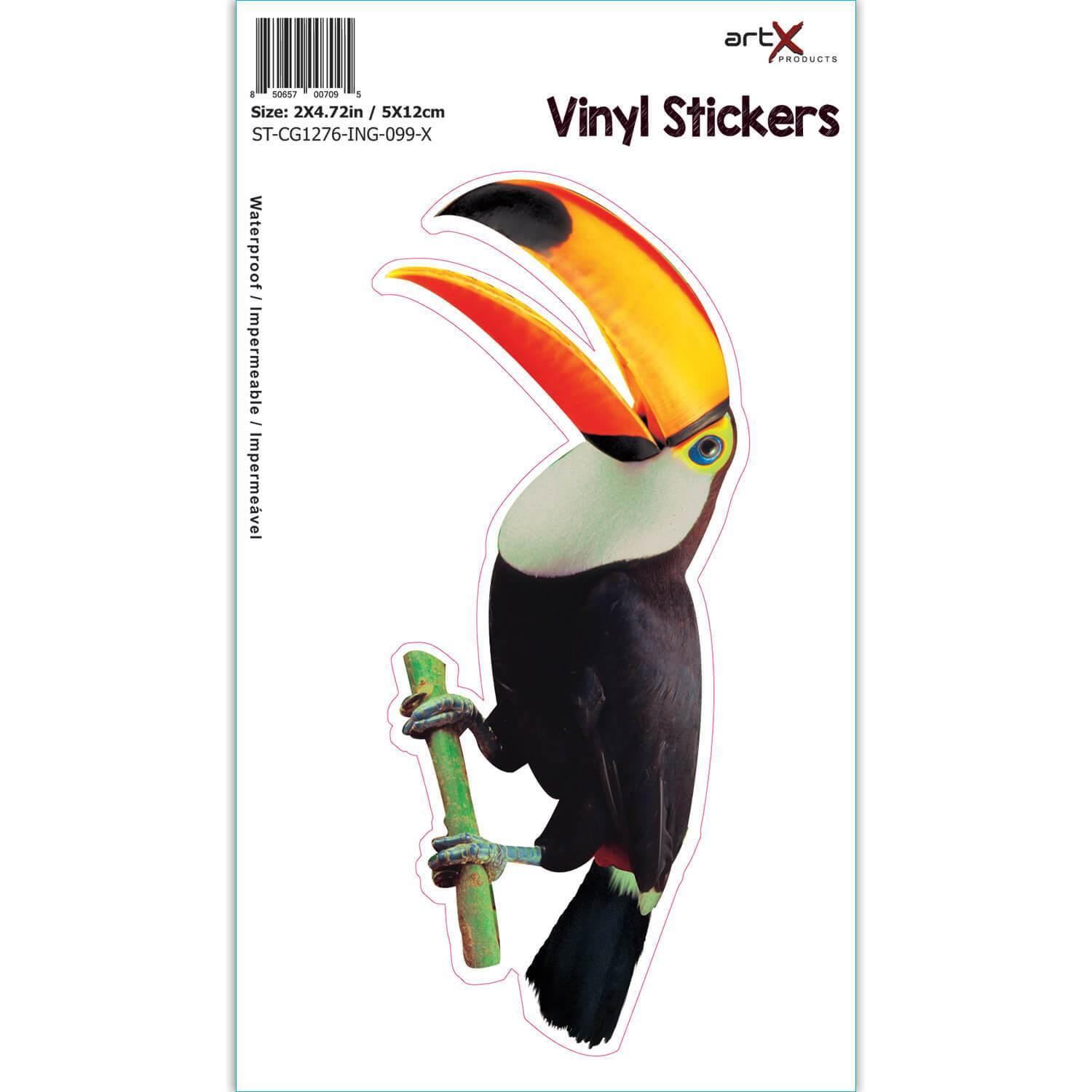 Gift Sticker : Toucan Bird Exotic Colorful Nature Animals Aviary | eBay