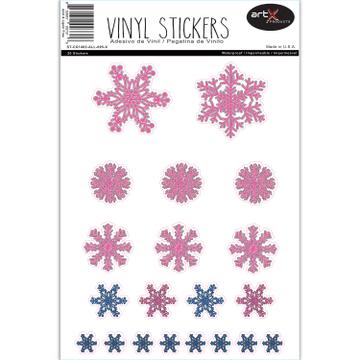 Snowflakes : Gift Sticker Christmas Winter Snow Flakes Holidays