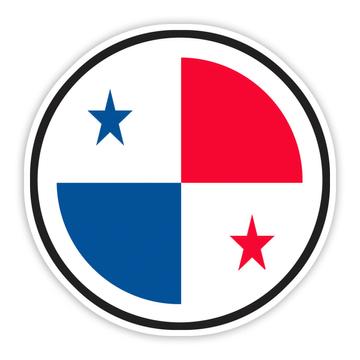 Panama : Gift Sticker Flag Never Underestimate The Power Panamanian Expat Country