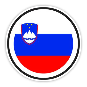 Slovenia : Gift Sticker Flag Never Underestimate The Power Slovenian Expat Country
