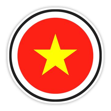 Vietnam : Gift Sticker Flag Never Underestimate The Power Vietnamese Expat Country