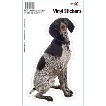 I Like German Pointers : Gift Sticker Dog Cartoon Funny Maybe 3 People Pet Mom Dad