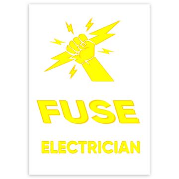 Blow an Electrician : Gift Sticker Occupation Dirty Joke Funny