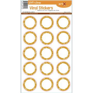 Round Shapes Seal Sticker : Decorative Vinyl Planner Scrapbook